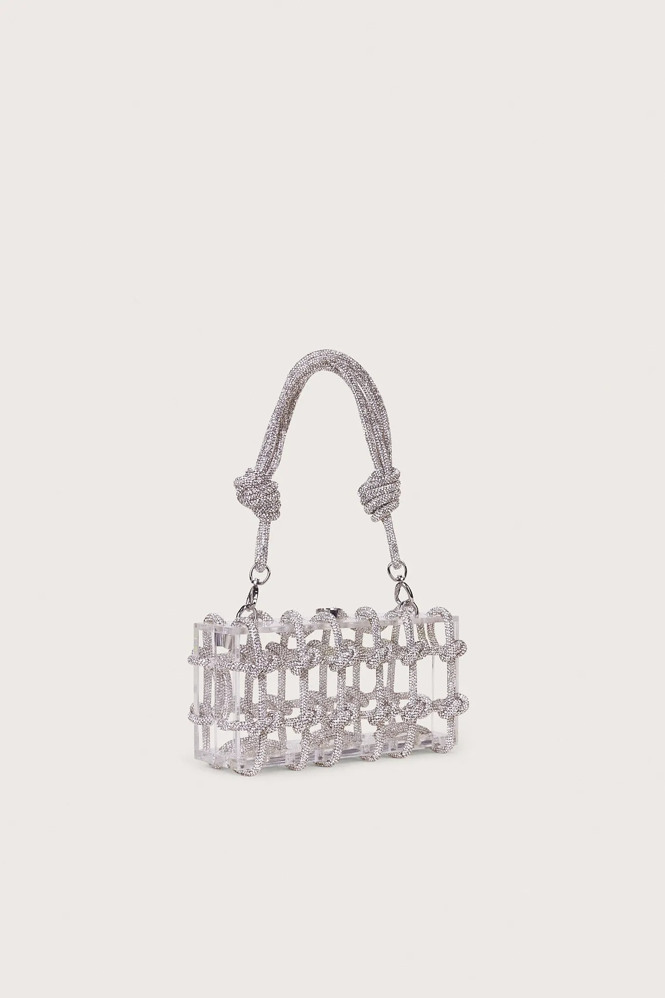 BESS RHINESTONE SHOULDER BAG - CLEAR sold by Cult Gaia product image thumbnail 2