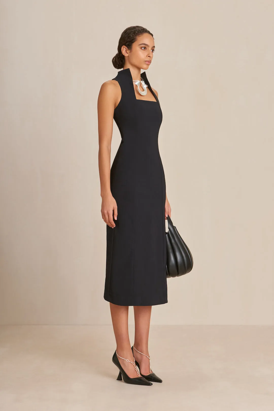 RITA DRESS - BLACK sold by Cult Gaia product image thumbnail 2