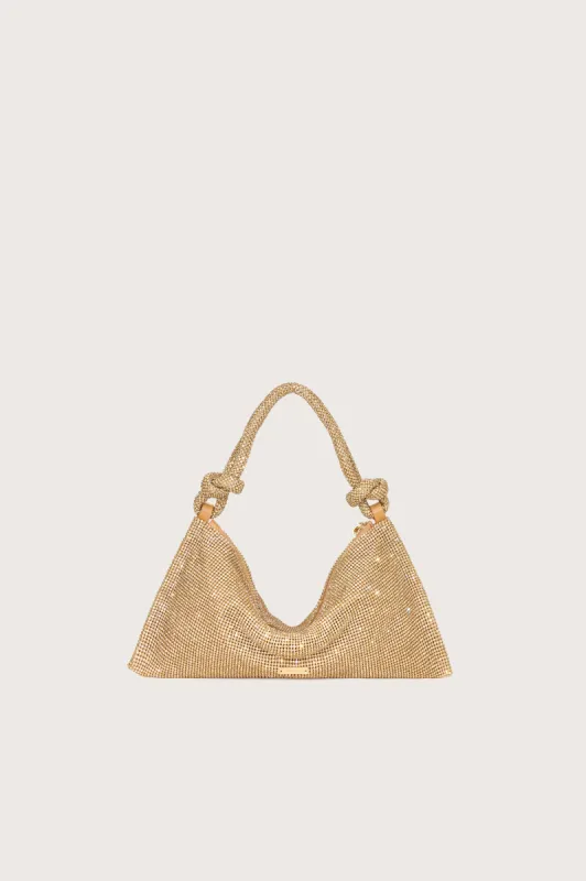HERA NANO RHINESTONE SHOULDER BAG - CHAMPAGNE sold by Cult Gaia