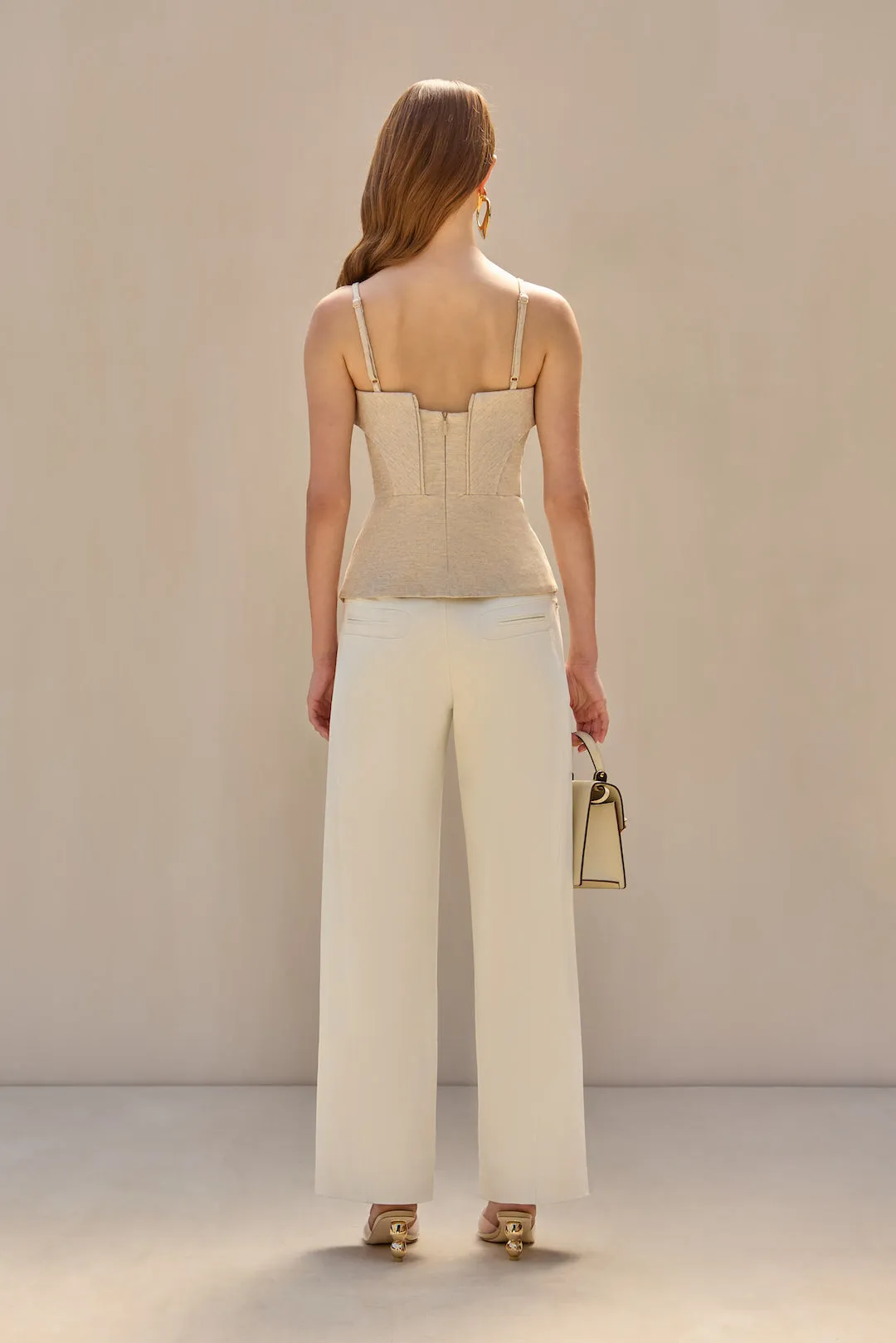 ADOREA PANT - OFF WHITE sold by Cult Gaia product image thumbnail 4