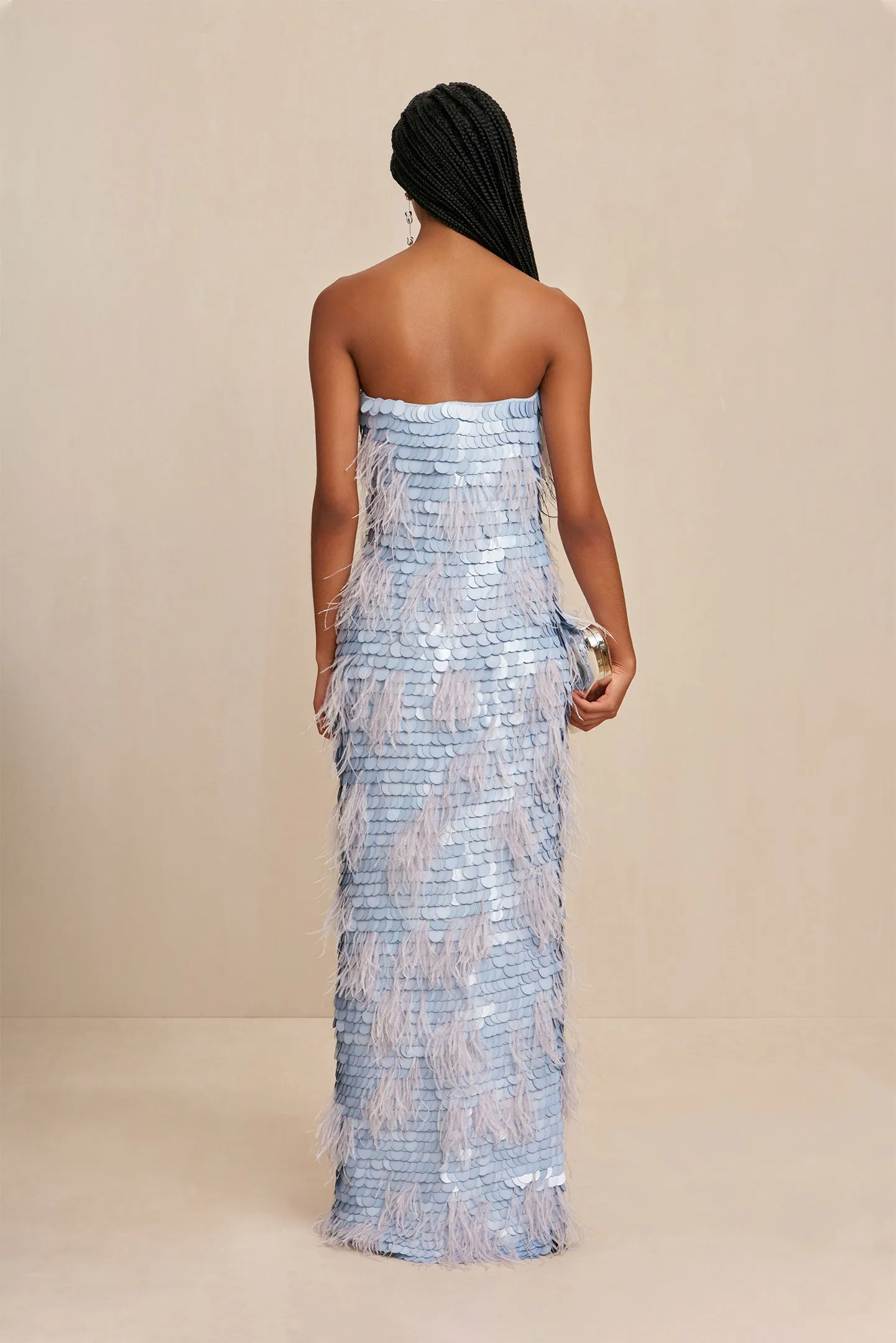 NIRA GOWN - MARINE sold by cult gaia product image thumbnail 4