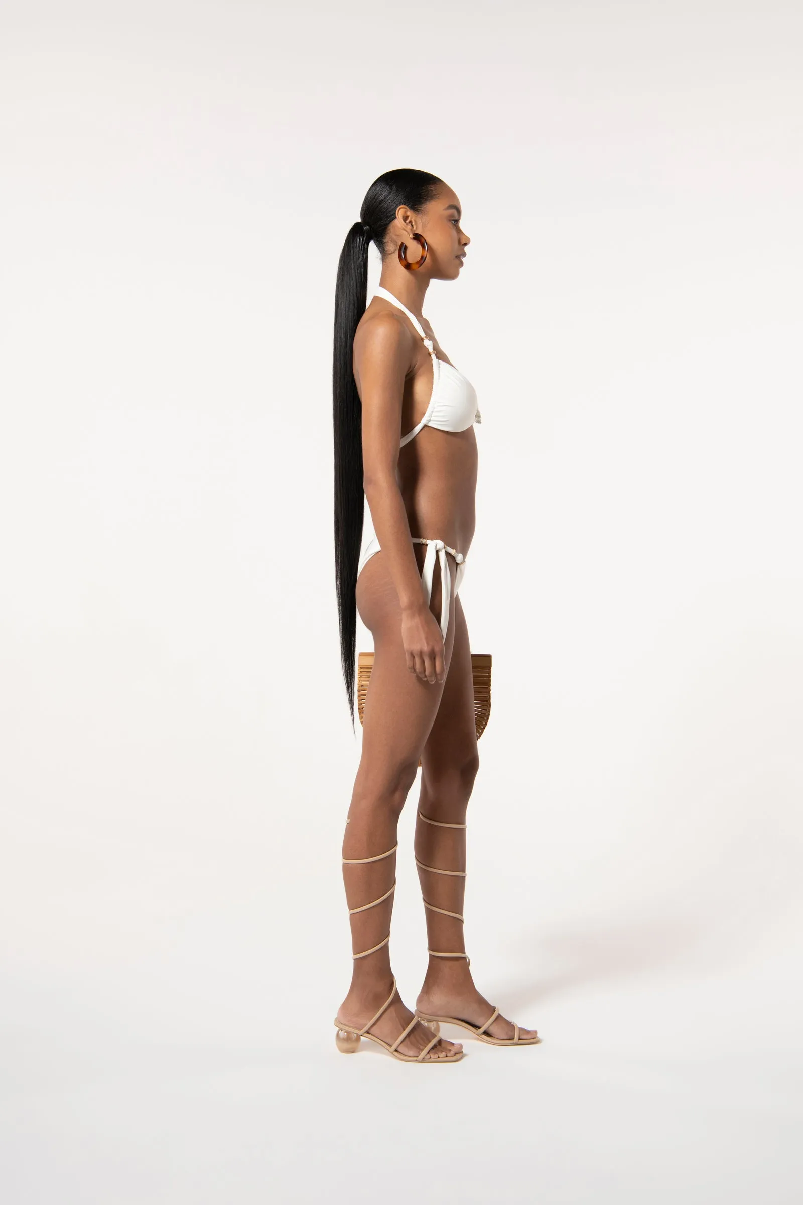 AVIS BIKINI BOTTOM - OFF WHITE sold by cult gaia product image thumbnail 4