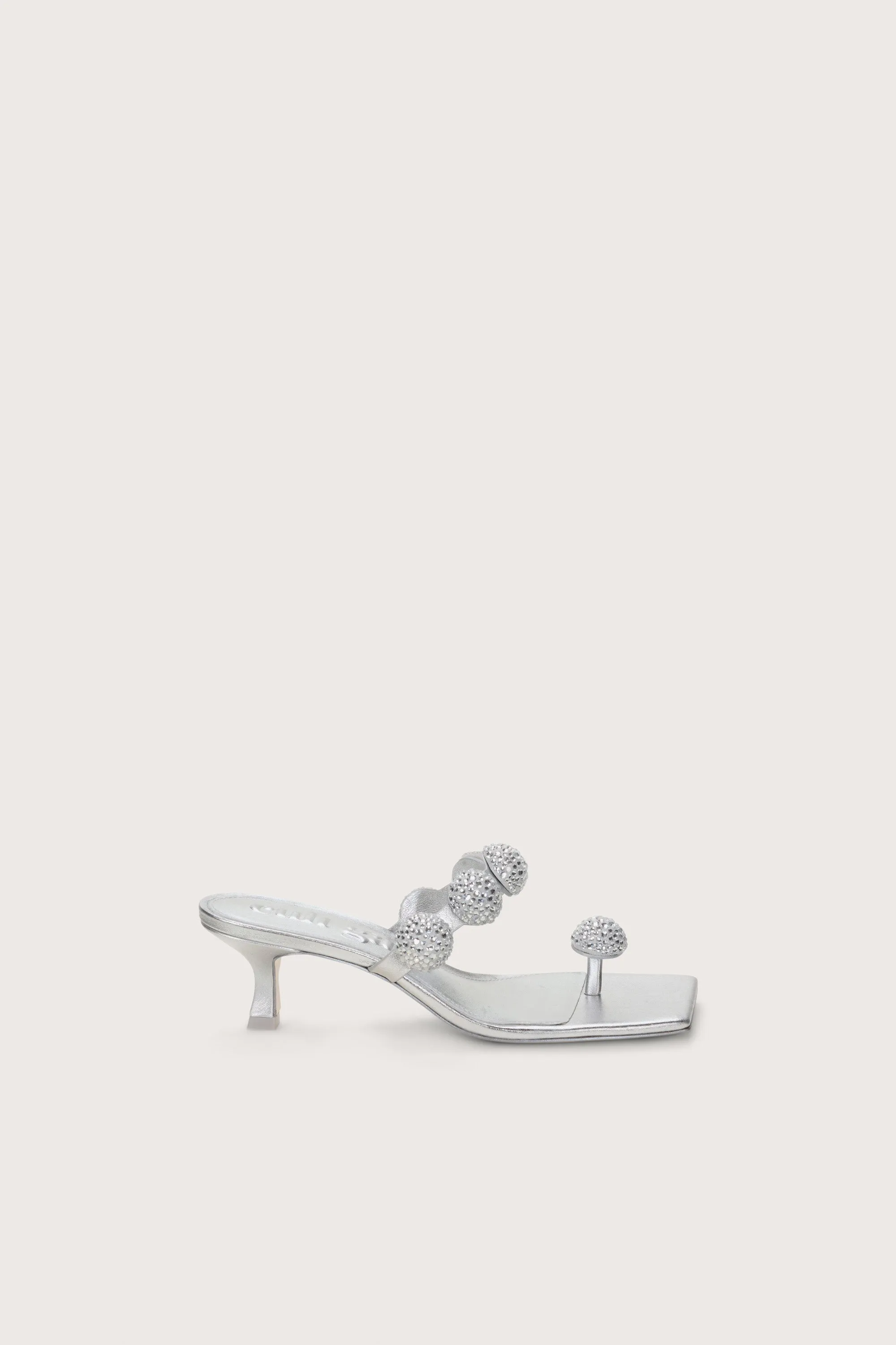 SARINA SANDAL - SILVER sold by Cult Gaia