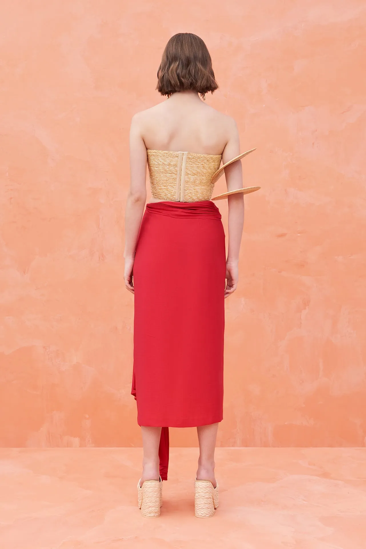 CAROLINE SKIRT - LOLLIPOP sold by cult gaia product image thumbnail 5