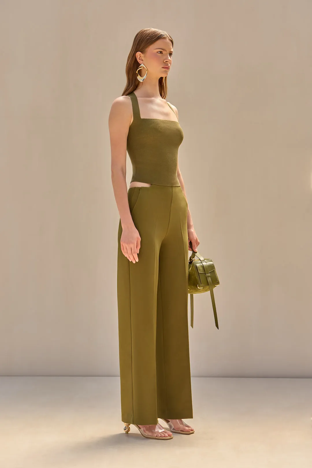 CRAWFORD KNIT TOP - SERPENT sold by Cult Gaia product image thumbnail 2