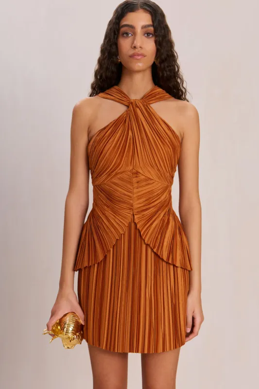 SOFILA DRESS - BOURBON sold by Cult Gaia