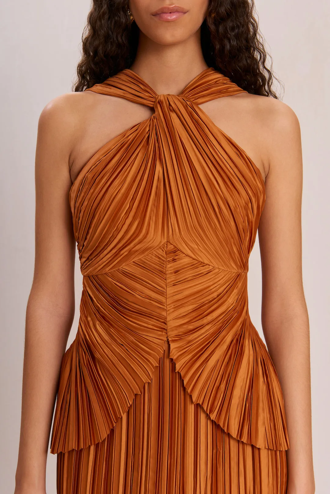 SOFILA DRESS - BOURBON sold by Cult Gaia product image thumbnail 3