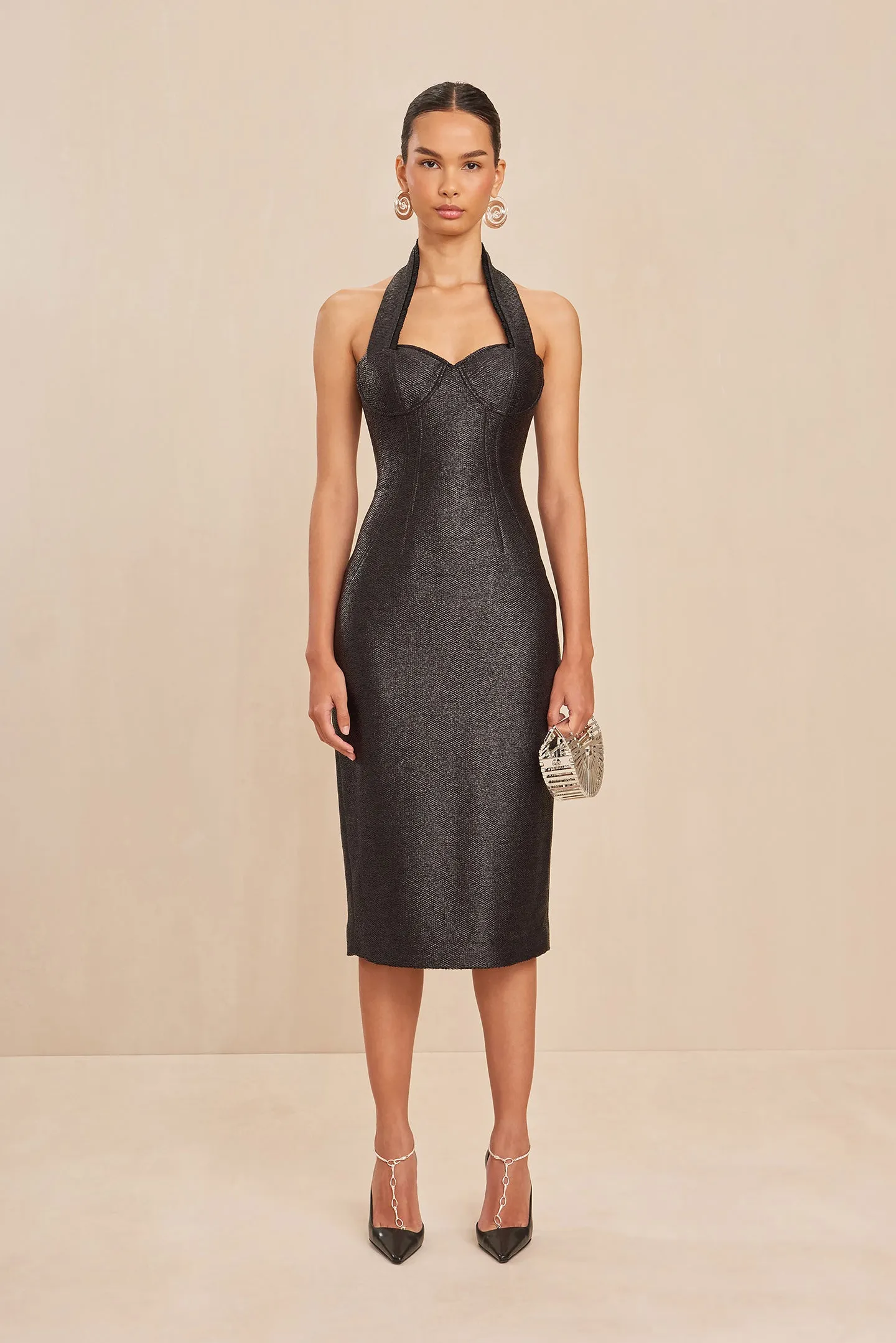 WINSLOW DRESS - BLACK sold by Cult Gaia product image thumbnail 2