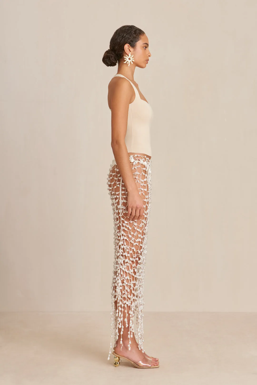 CRAWFORD KNIT TOP - BEACH sold by Cult Gaia product image thumbnail 4