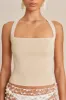 CRAWFORD KNIT TOP - BEACH sold by Cult Gaia