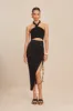 SORINE KNIT TOP - BLACK sold by Cult Gaia