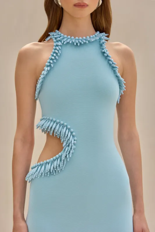 SOPHIYA KNIT DRESS - MARINE made by cult gaia