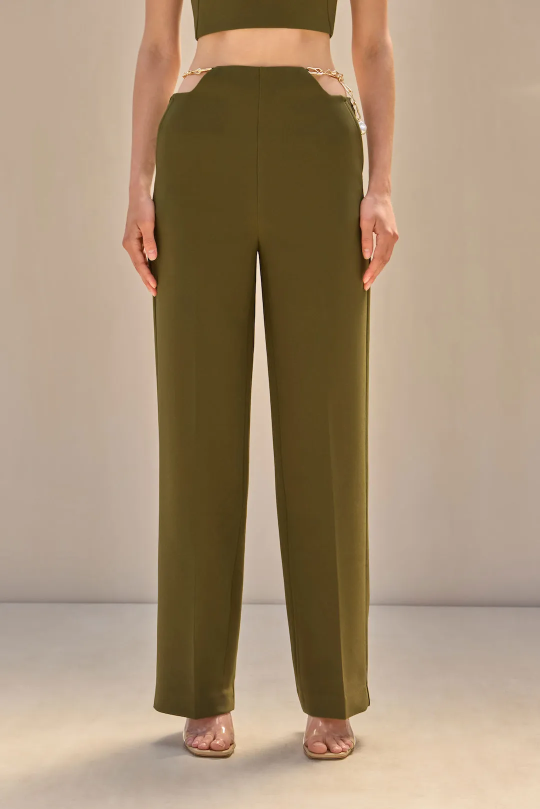 CLAIRE PANT - SERPENT sold by cult gaia product image thumbnail 4