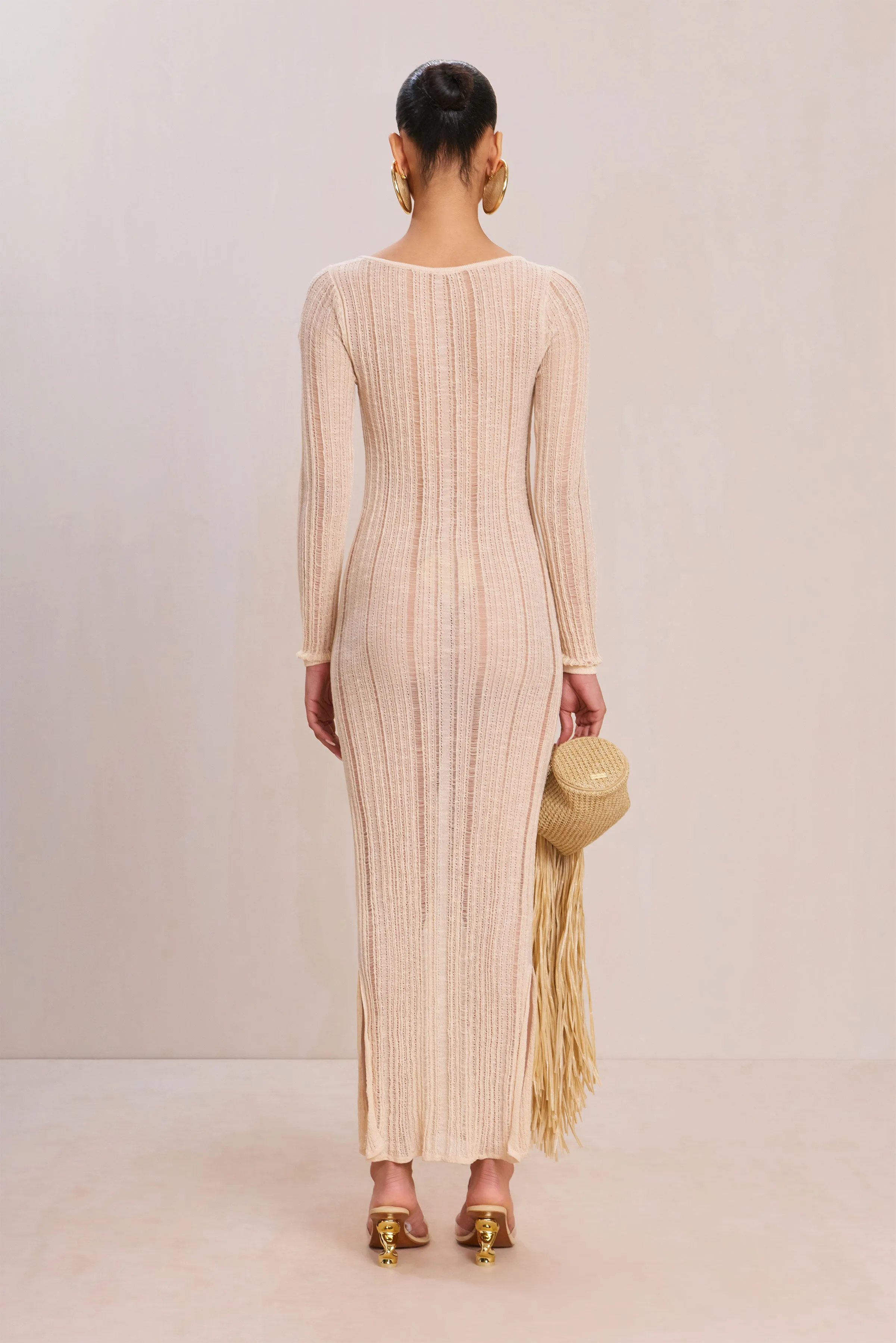 MARIELLA KNIT DRESS - BEACH sold by Cult Gaia product image thumbnail 4