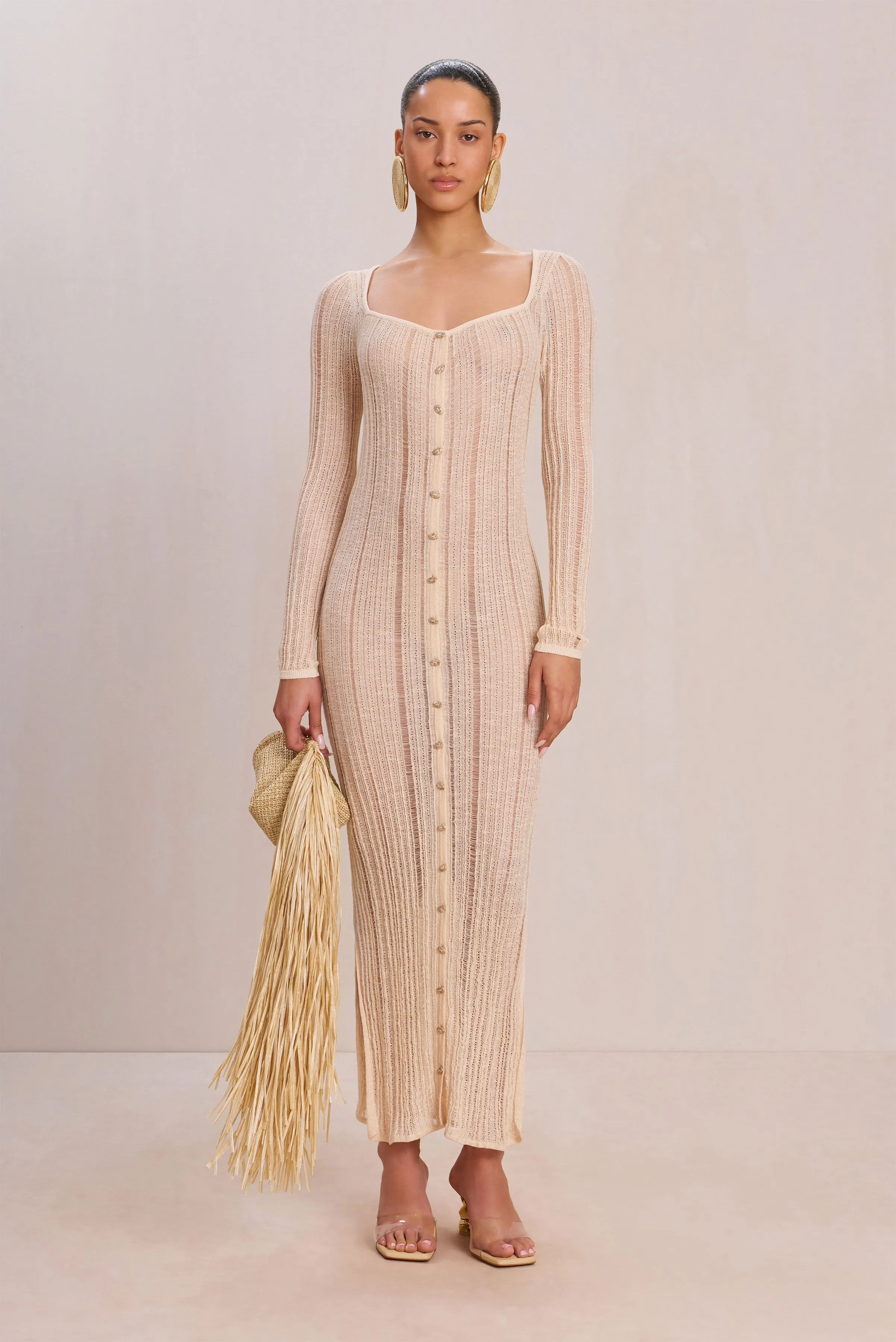 MARIELLA KNIT DRESS - BEACH sold by Cult Gaia product image thumbnail 2