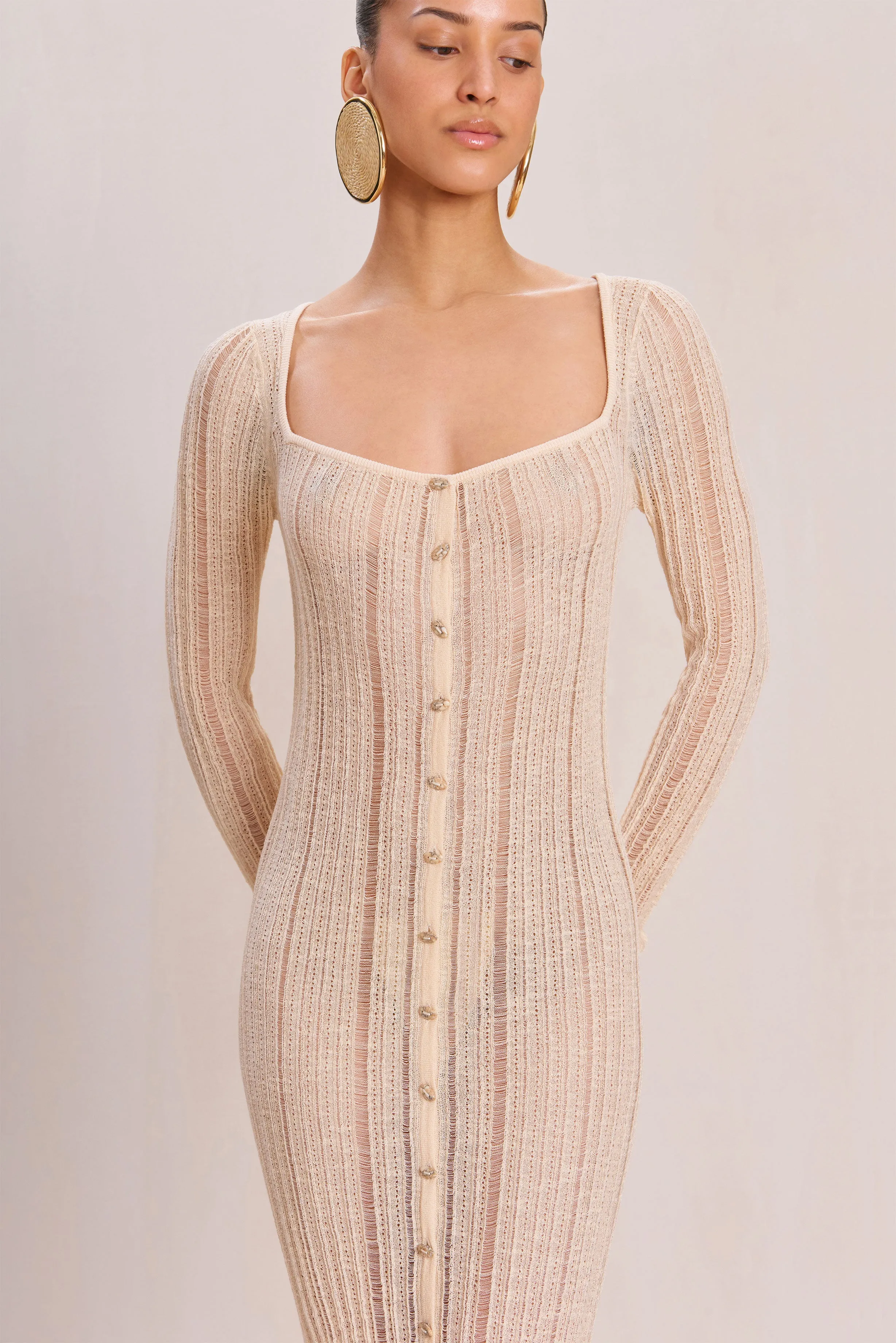 MARIELLA KNIT DRESS - BEACH sold by Cult Gaia