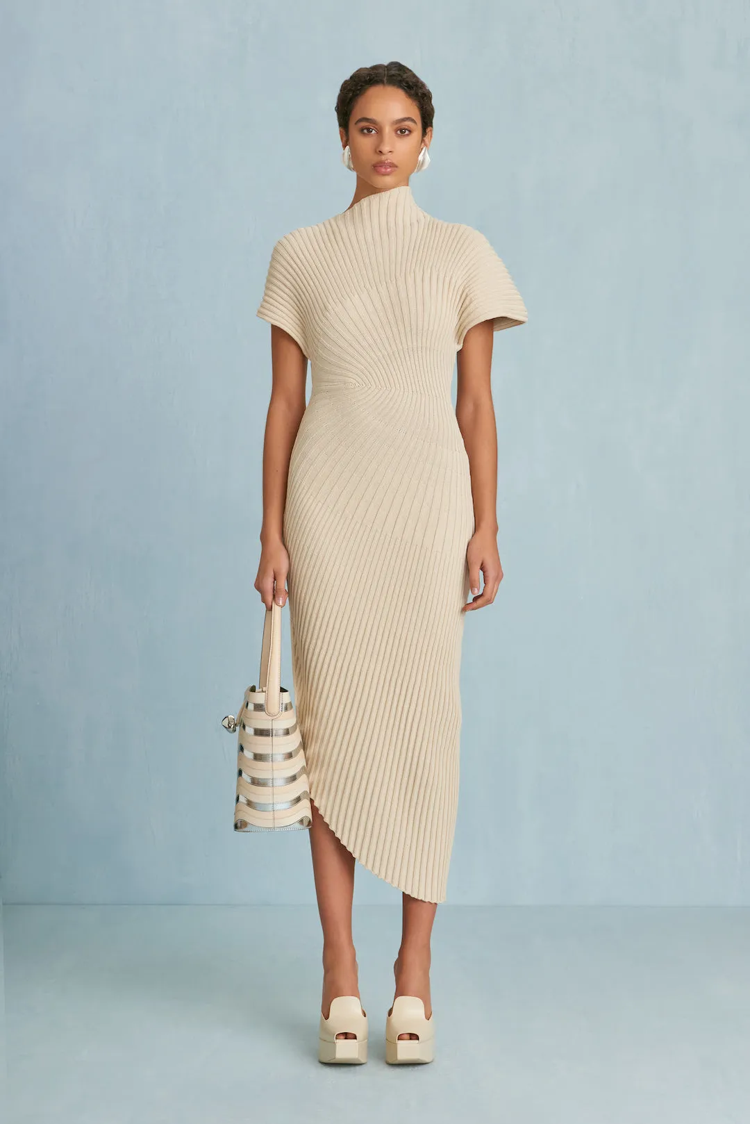 CHRYSTA KNIT DRESS - BEACH sold by Cult Gaia product image thumbnail 2