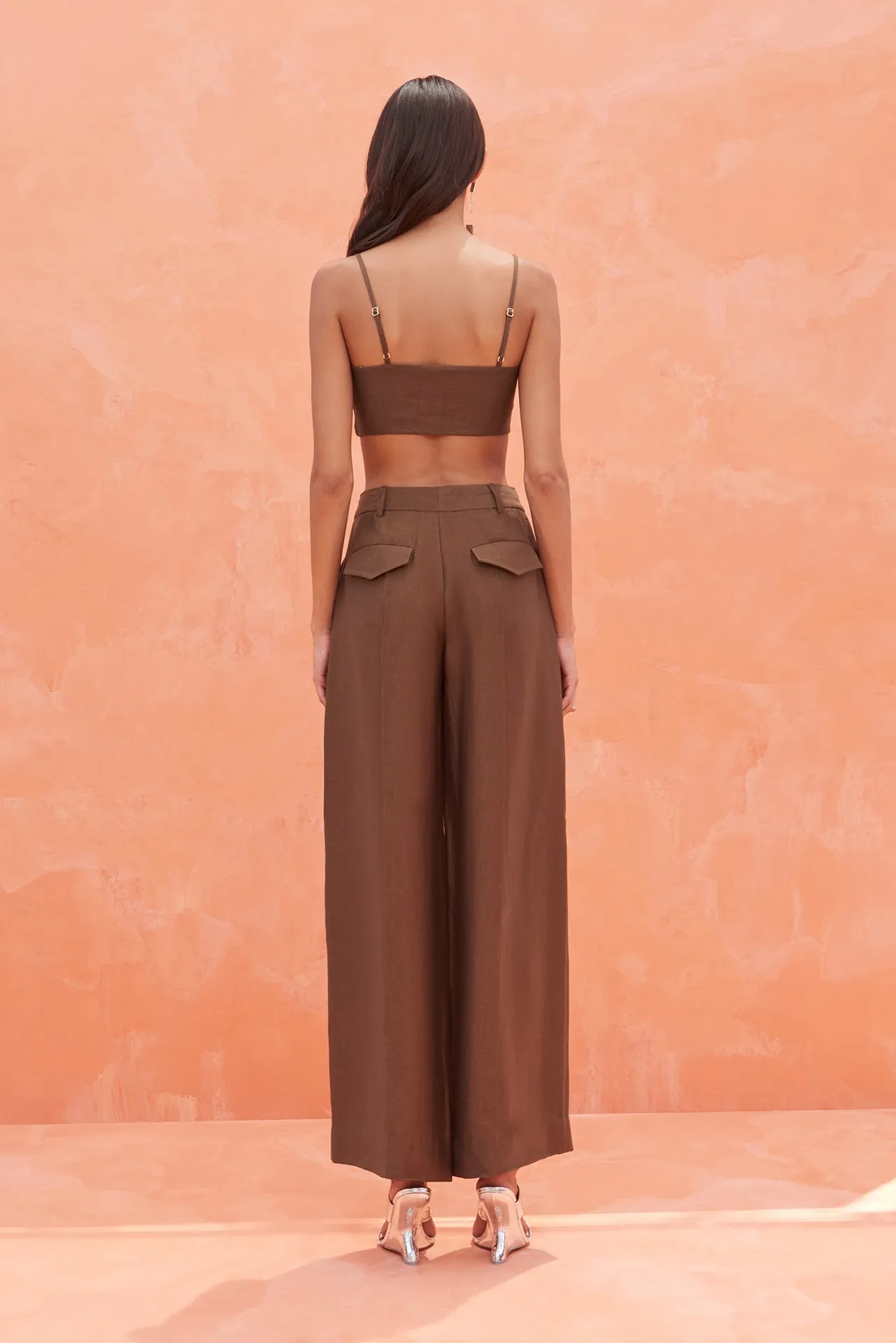 TEREZA TOP - AFFOGATO sold by Cult Gaia product image thumbnail 4