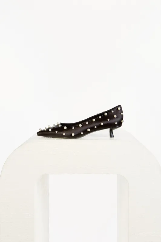 ROXY PEARL PUMP - BLACK sold by cult gaia
