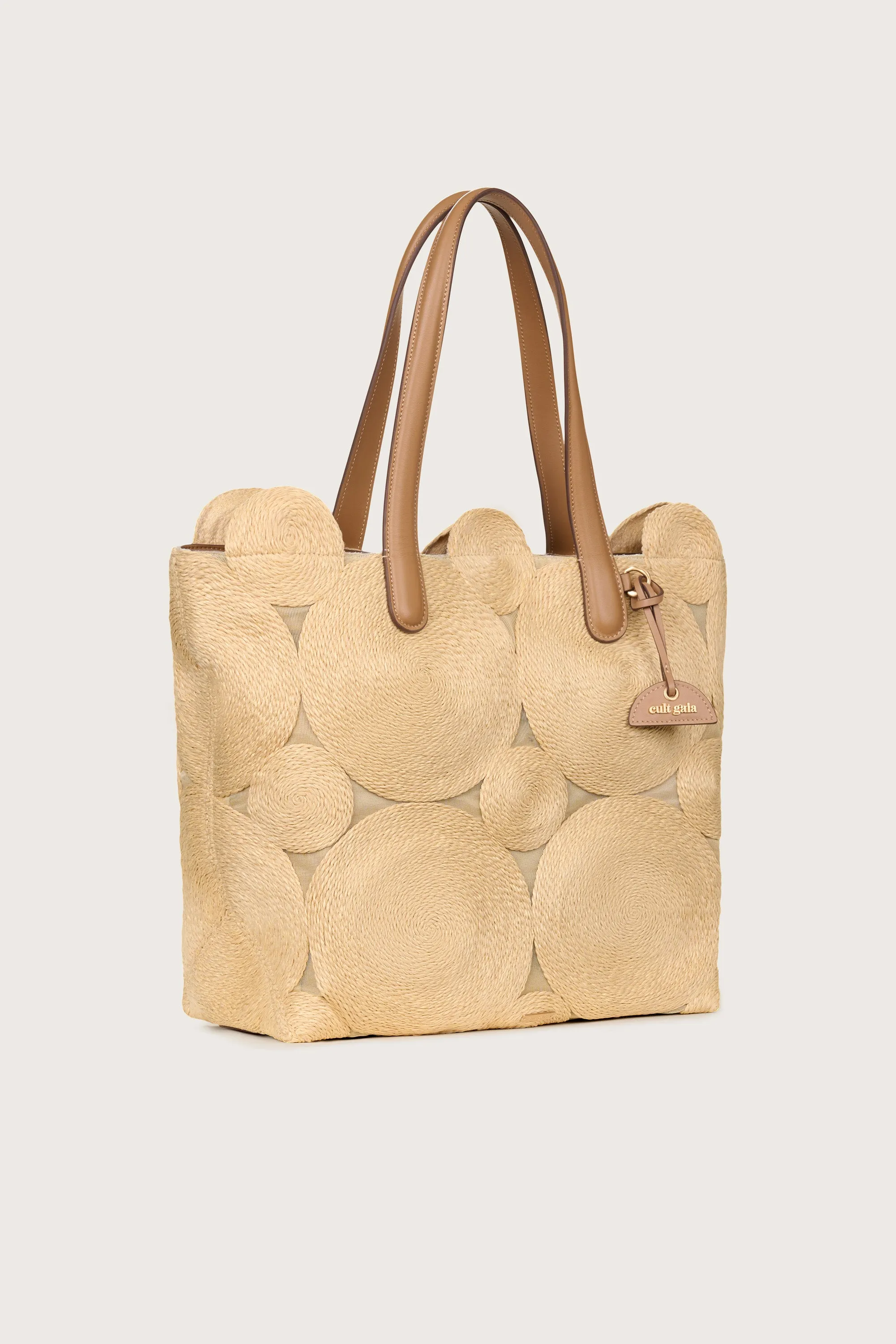 BRYNN TOTE - NATURAL sold by cult gaia product image thumbnail 2
