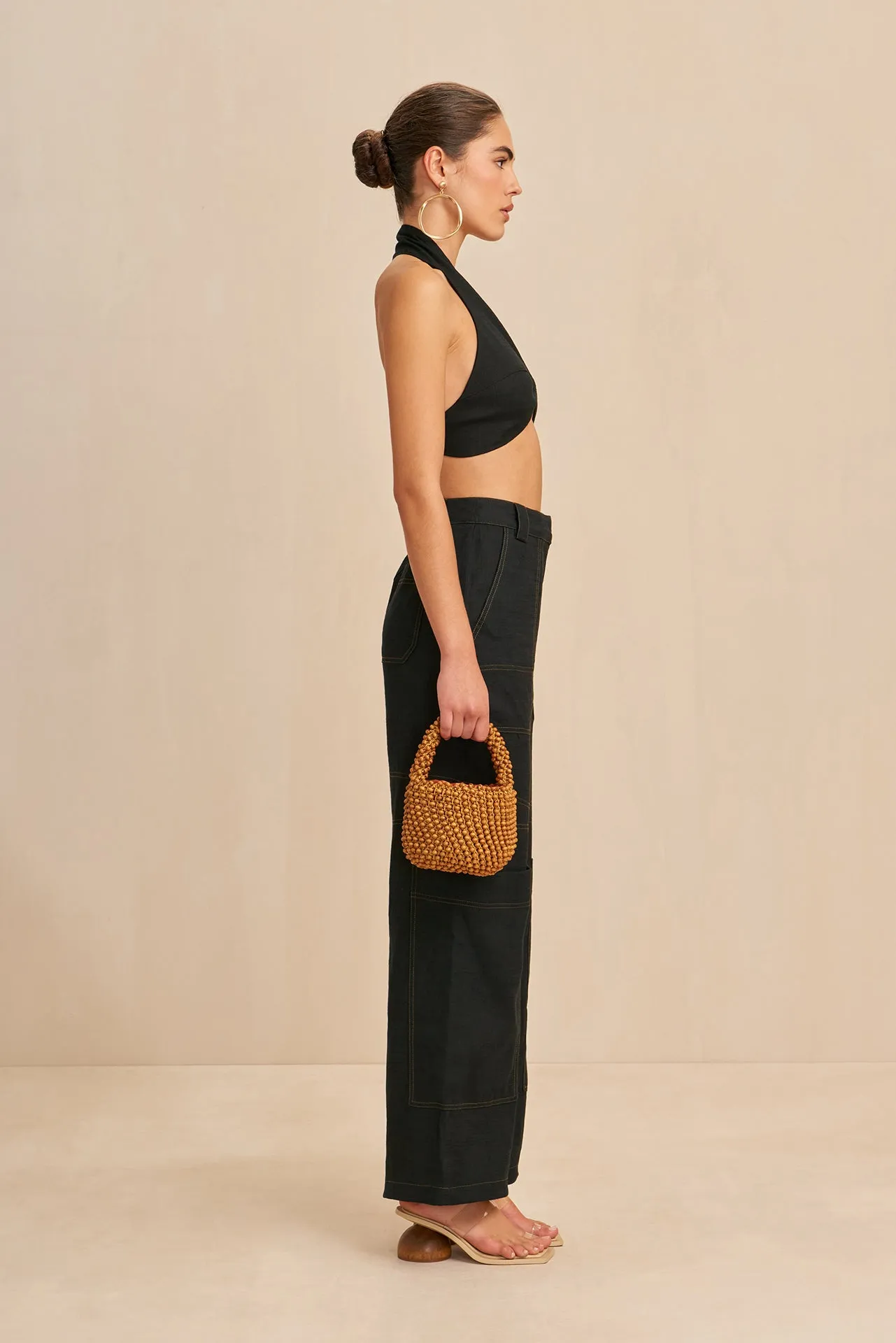 DIEM TOP - BLACK sold by Cult Gaia product image thumbnail 2