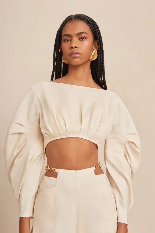 BRENNA TOP - BEACH made by cult gaia