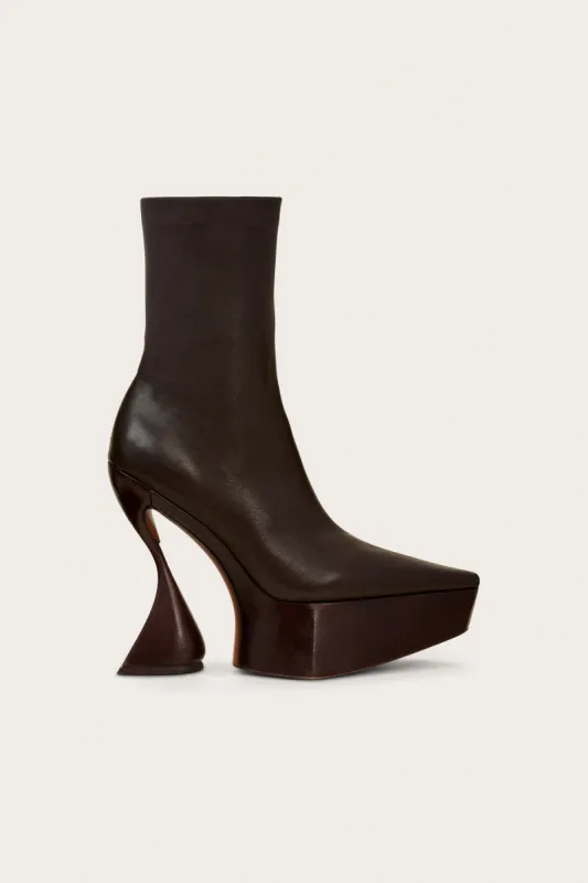 KAMARI PLATFORM BOOT - ESPRESSO sold by Cult Gaia