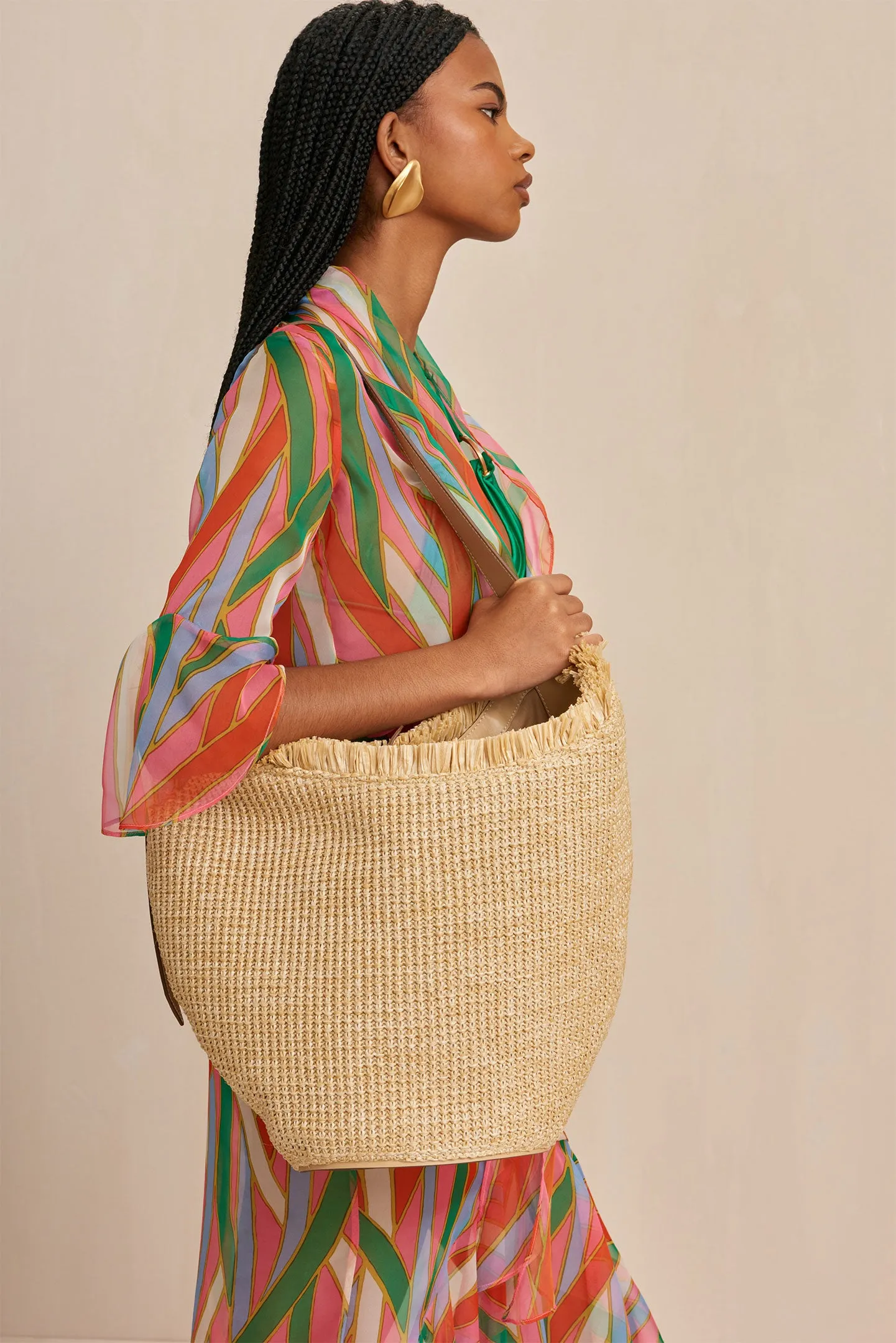 ODETTE TOTE - NATURAL sold by Cult Gaia product image thumbnail 3