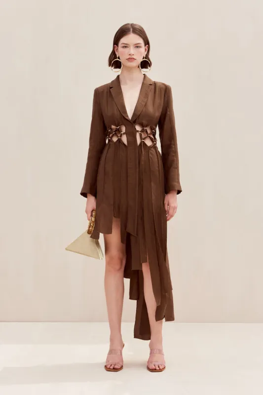 ELANA DRESS - AFFOGATO made by Cult Gaia