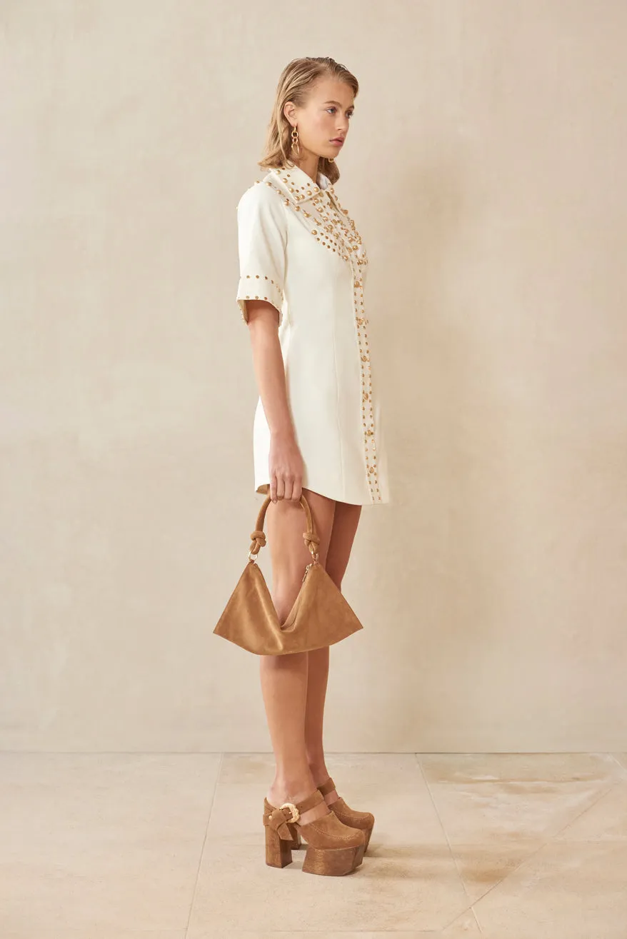 ANIKA DRESS - OFF WHITE sold by cult gaia product image thumbnail 3
