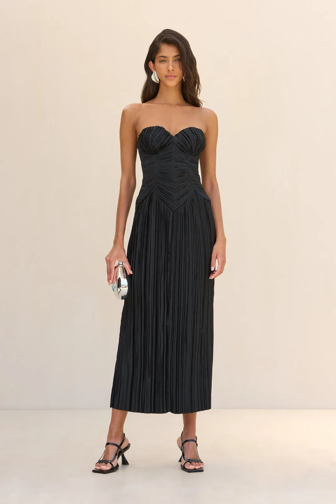 ASHIKA GOWN - BLACK sold by Cult Gaia