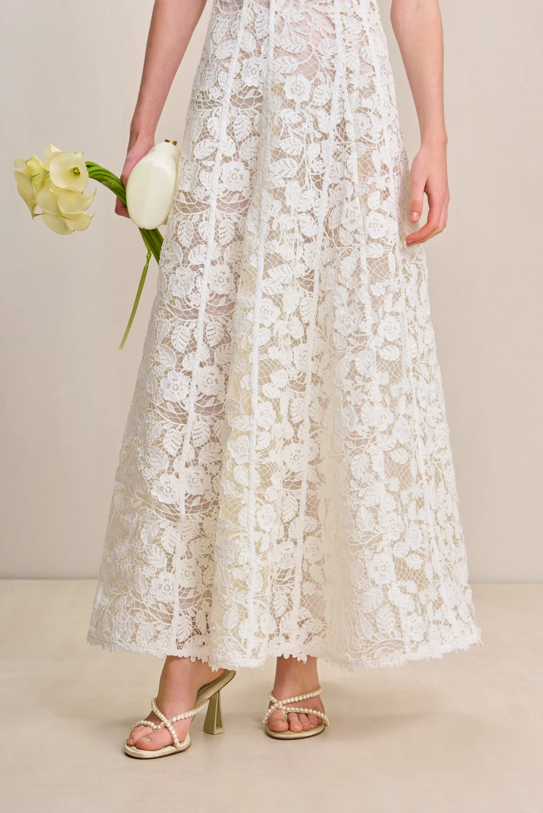 YASENIA DRESS - OFF WHITE sold by Cult Gaia product image thumbnail 5