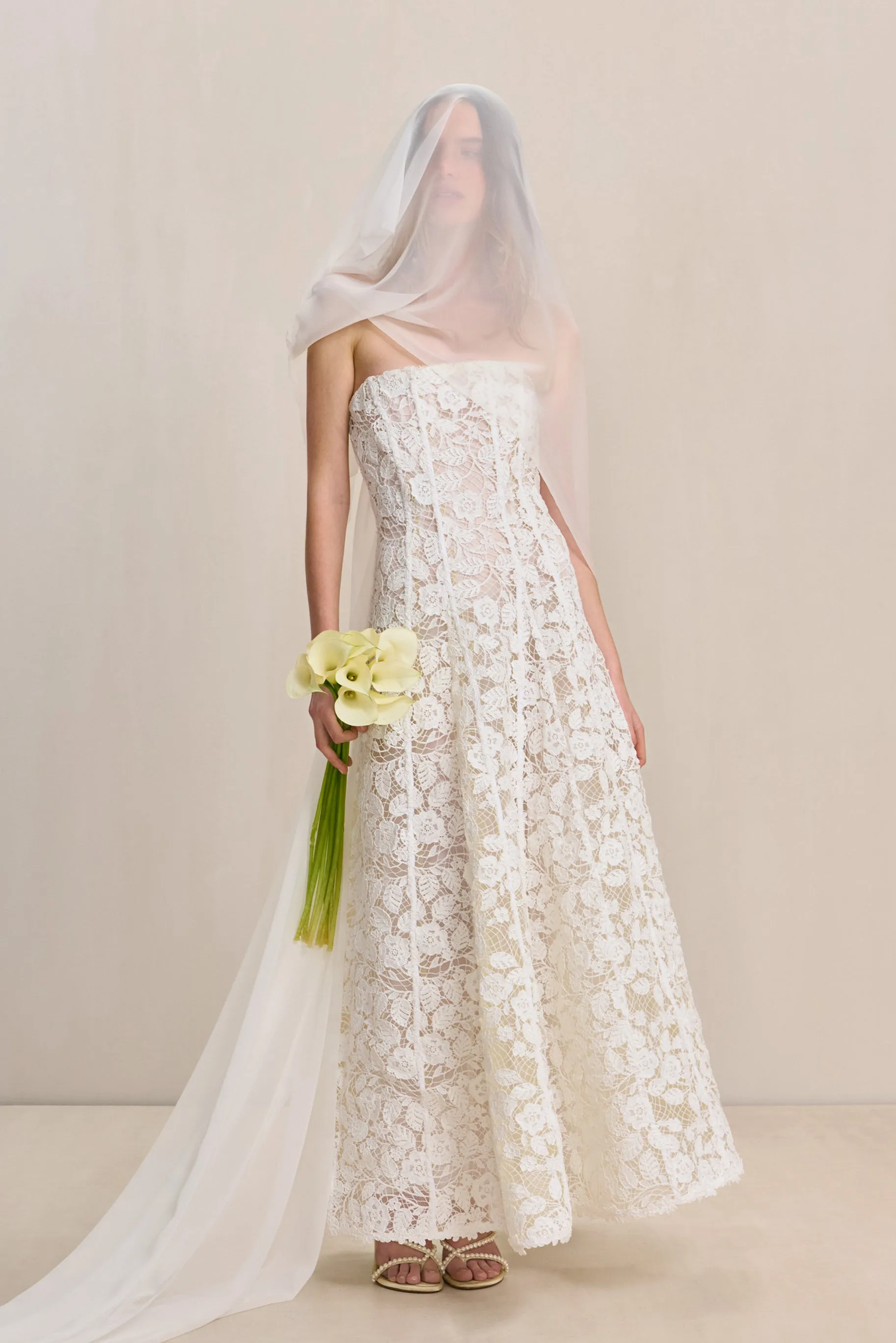 YASENIA DRESS - OFF WHITE sold by Cult Gaia product image thumbnail 3