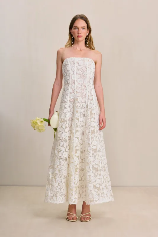 YASENIA DRESS - OFF WHITE sold by Cult Gaia