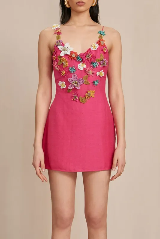 RHODES DRESS - SANGRIA sold by cult gaia