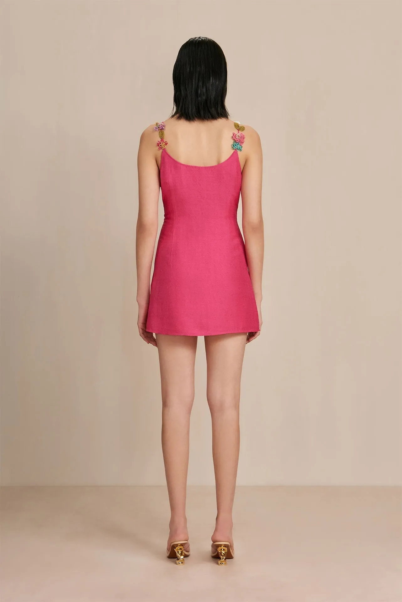 RHODES DRESS - SANGRIA sold by cult gaia product image thumbnail 5