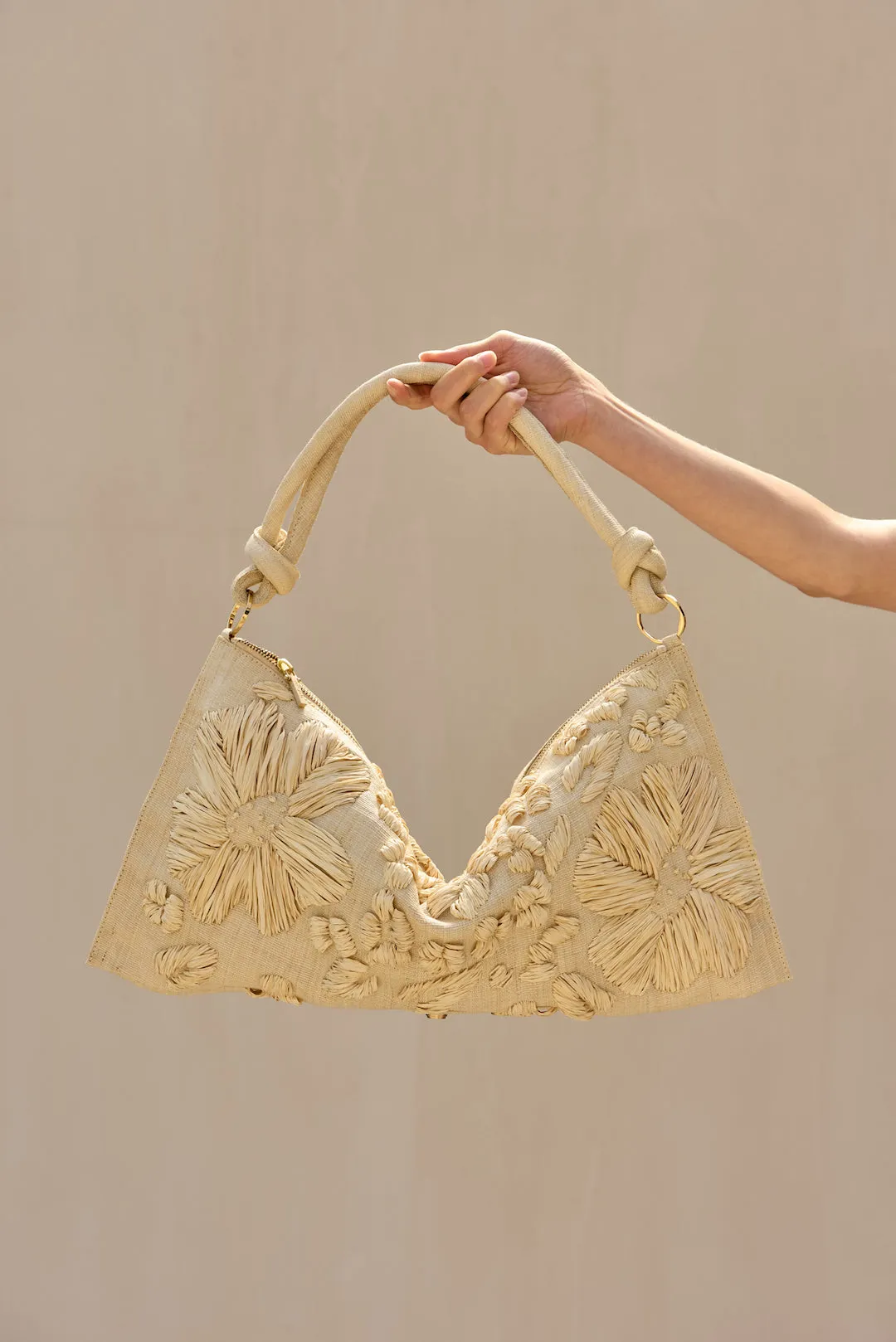HERA SHOULDER BAG - NATURAL sold by cult gaia product image thumbnail 2