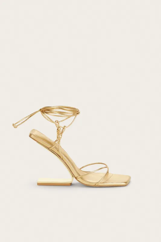 LOTUS SANDAL - GOLD sold by cult gaia