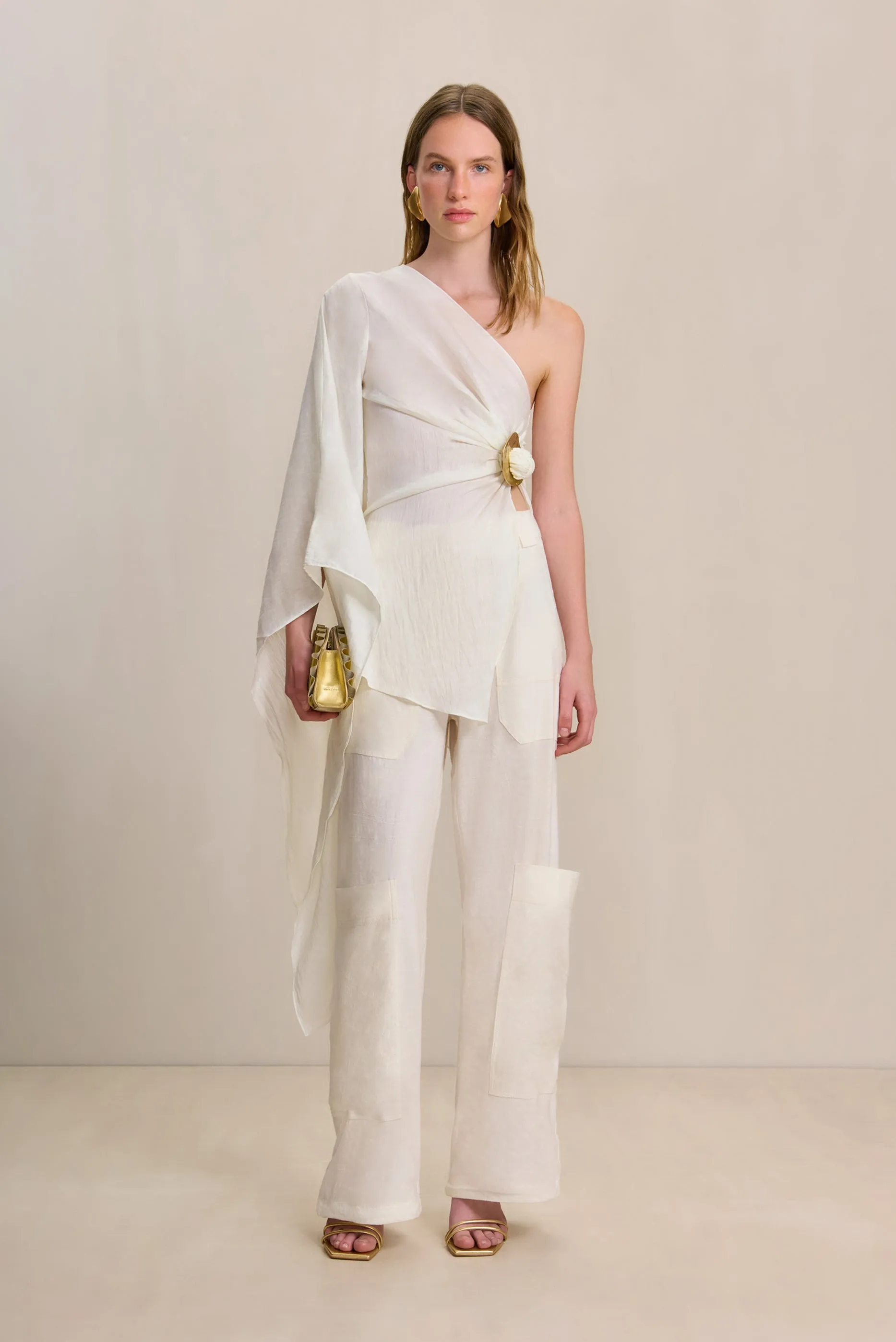 JADIS TOP - OFF WHITE sold by cult gaia product image thumbnail 2