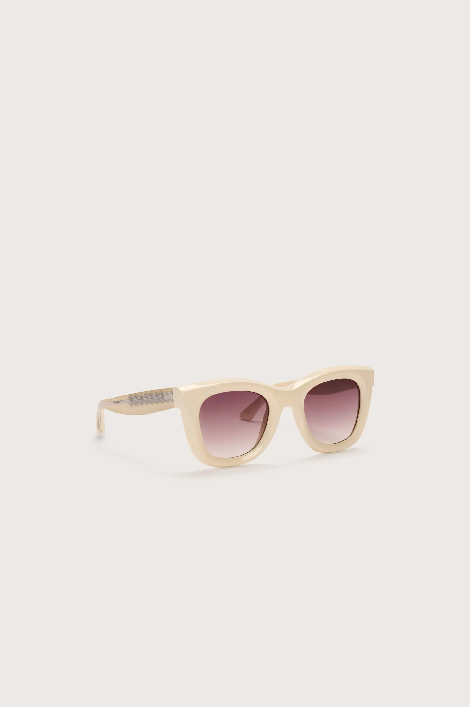 JULI SUNGLASSES - OFF WHITE sold by cult gaia product image thumbnail 3