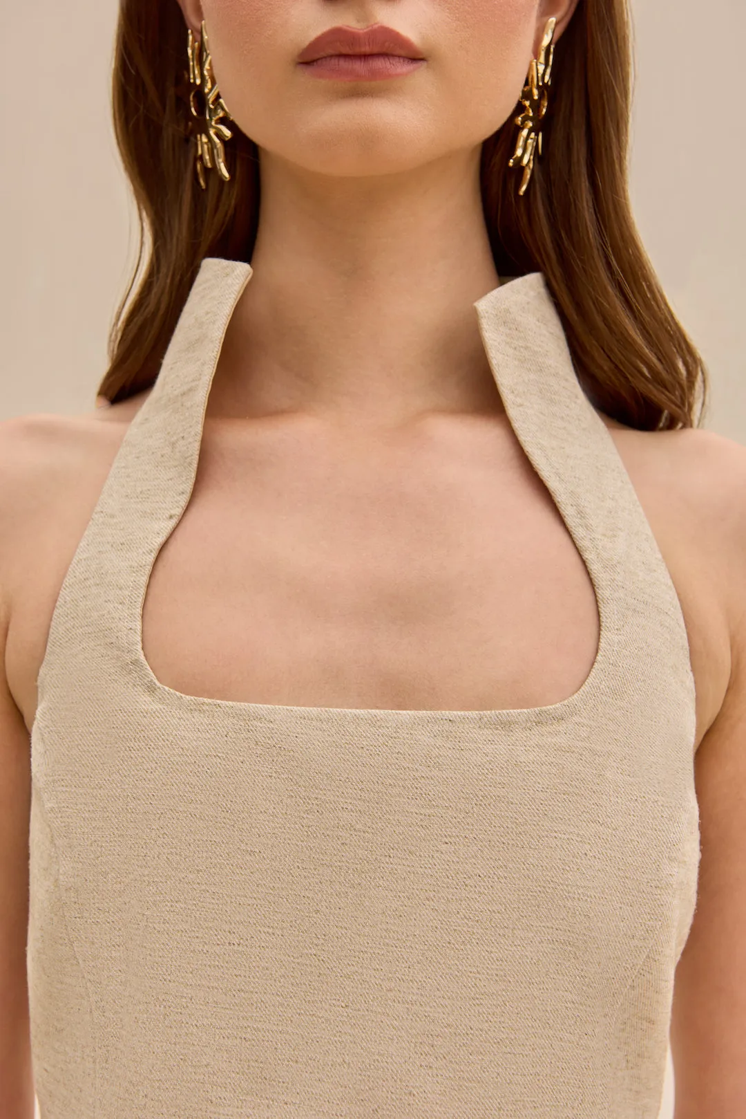 AKAIA DRESS - BEACH sold by Cult Gaia product image thumbnail 4