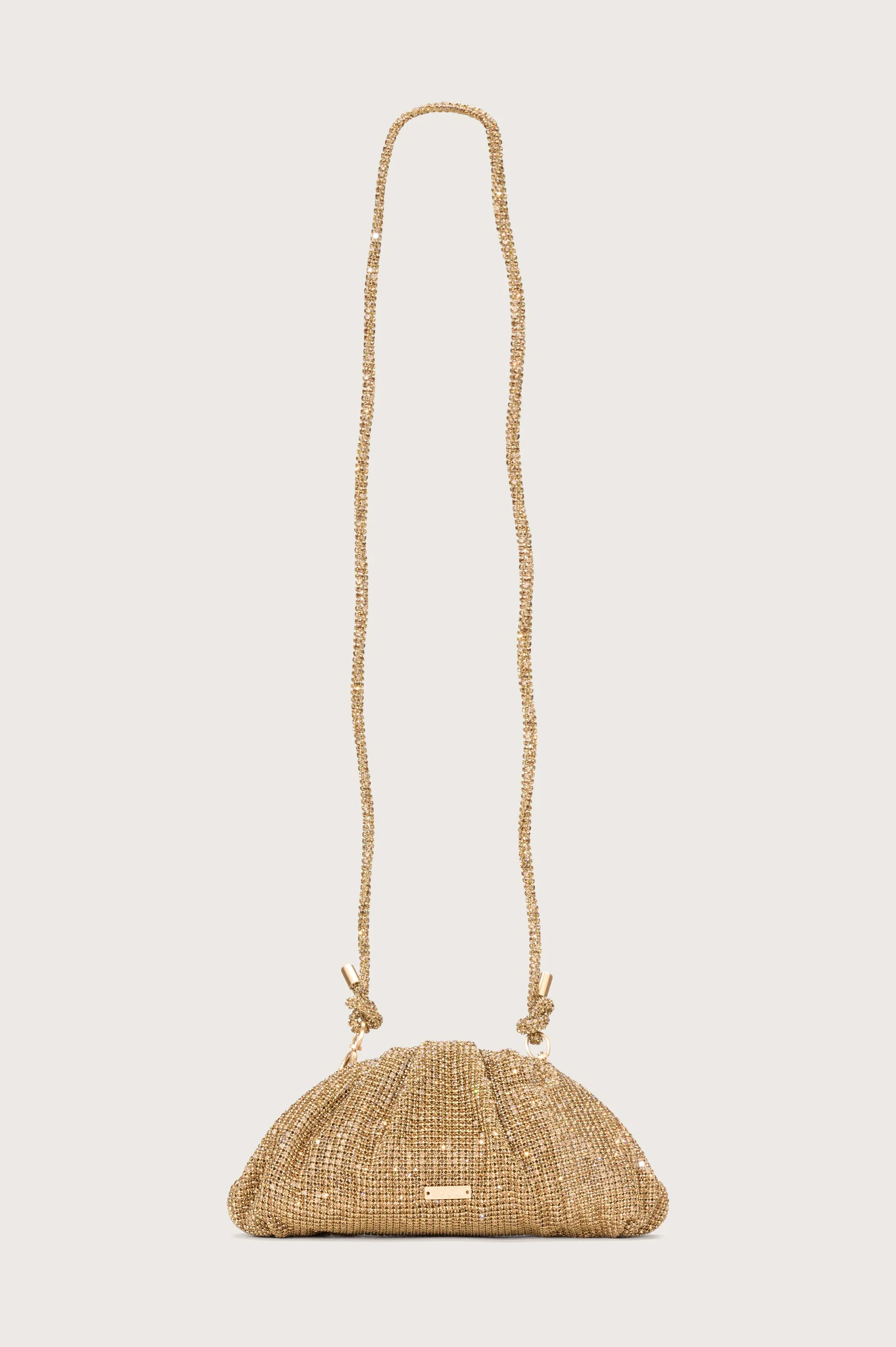 JAALA NANO RHINESTONE CLUTCH - CHAMPAGNE sold by cult gaia product image thumbnail 3