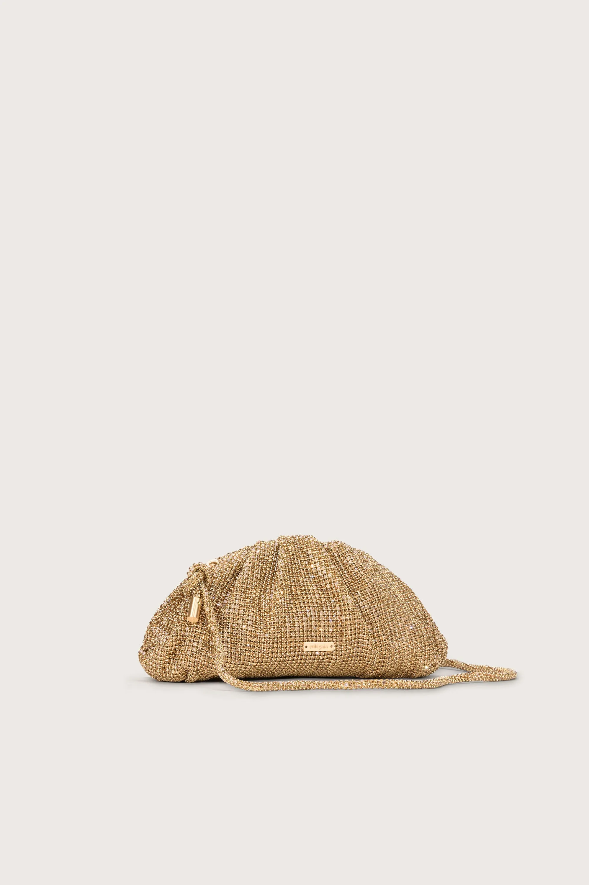 JAALA NANO RHINESTONE CLUTCH - CHAMPAGNE sold by cult gaia product image thumbnail 2