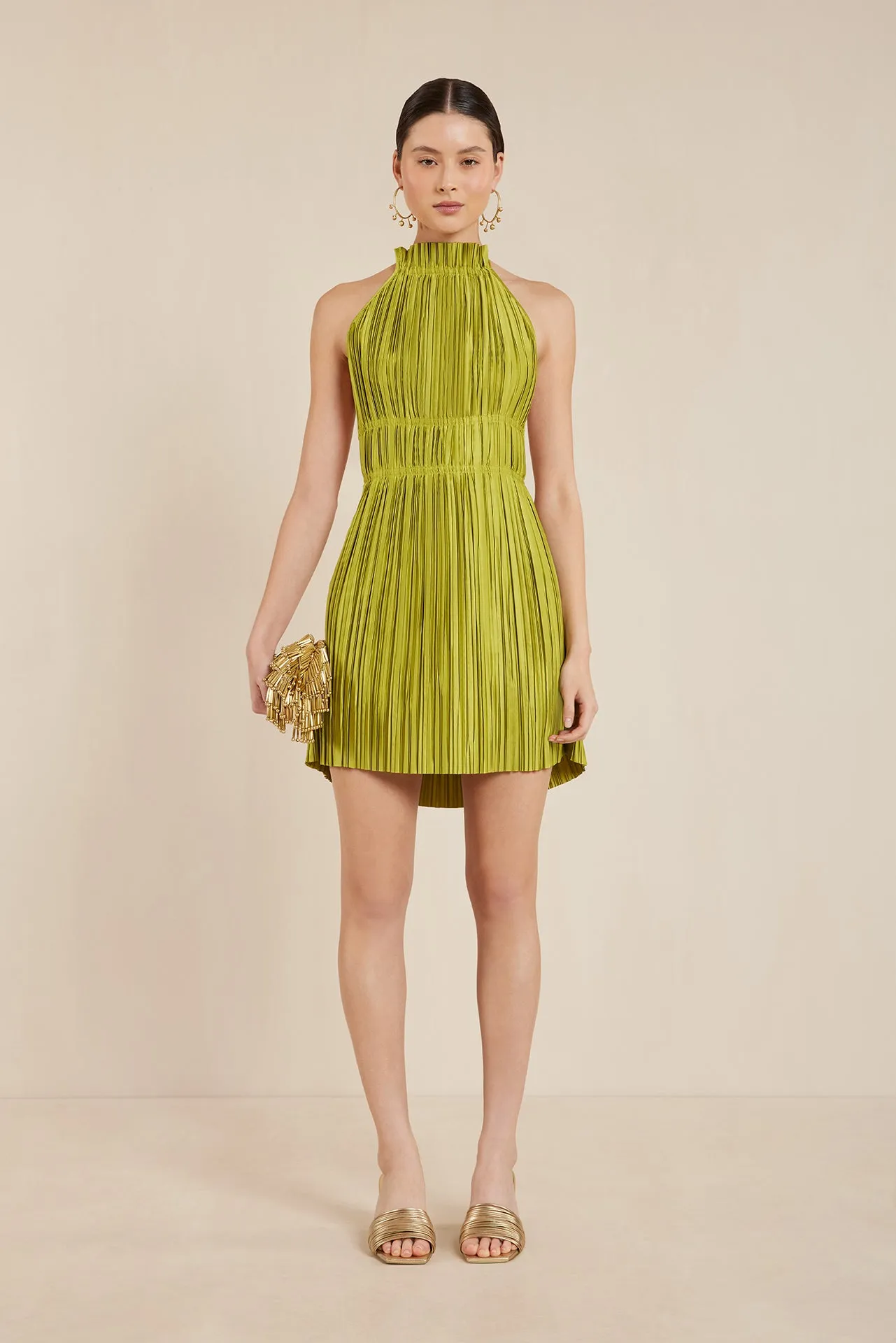 BETHANIE DRESS - PINE sold by cult gaia