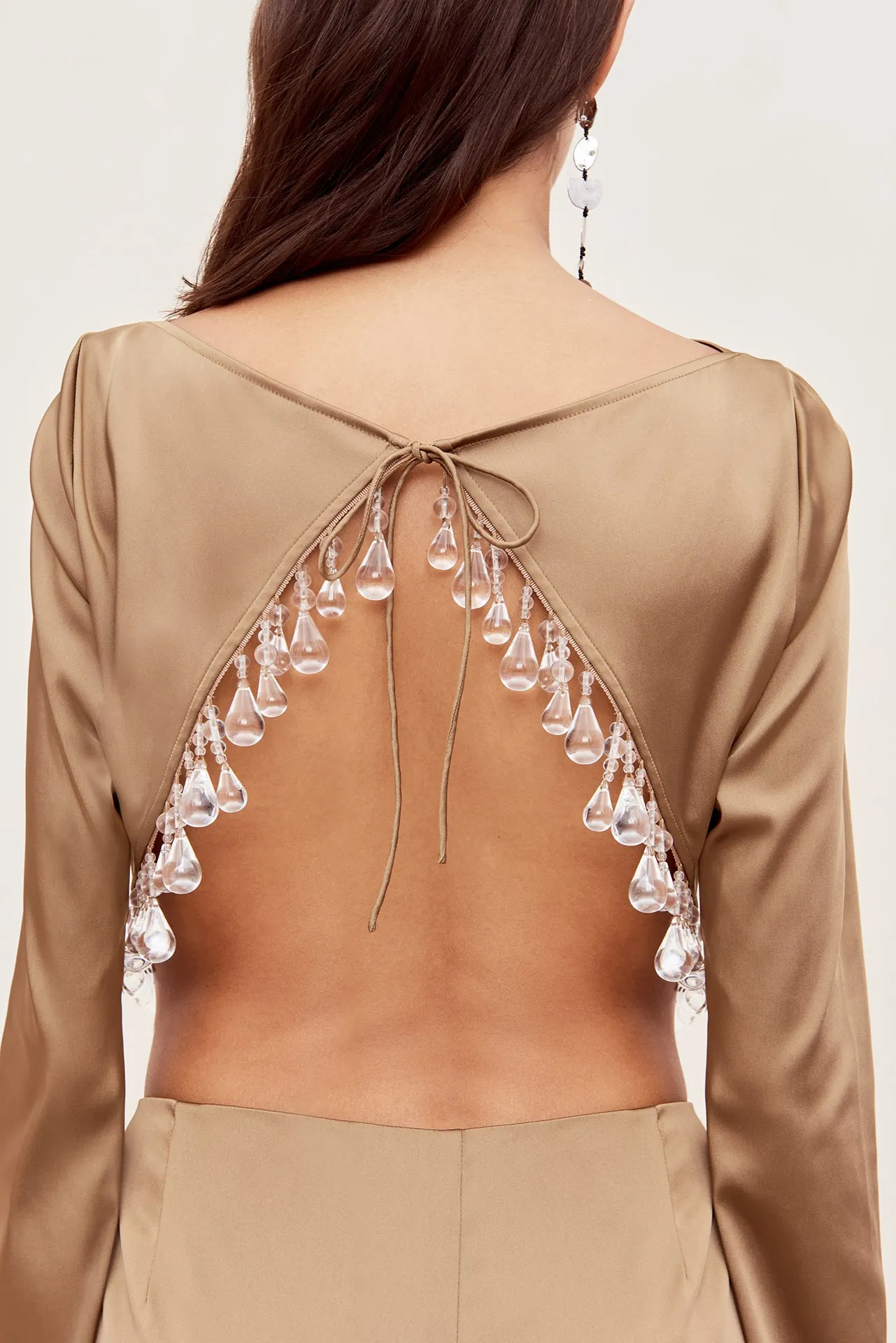 SOLAY TOP - AFFOGATO sold by cult gaia product image thumbnail 2