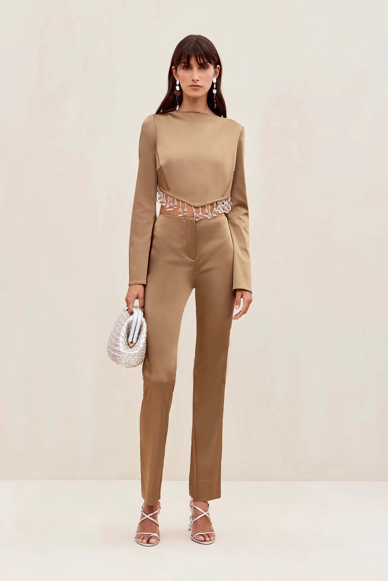 SOLAY TOP - AFFOGATO sold by cult gaia product image thumbnail 3