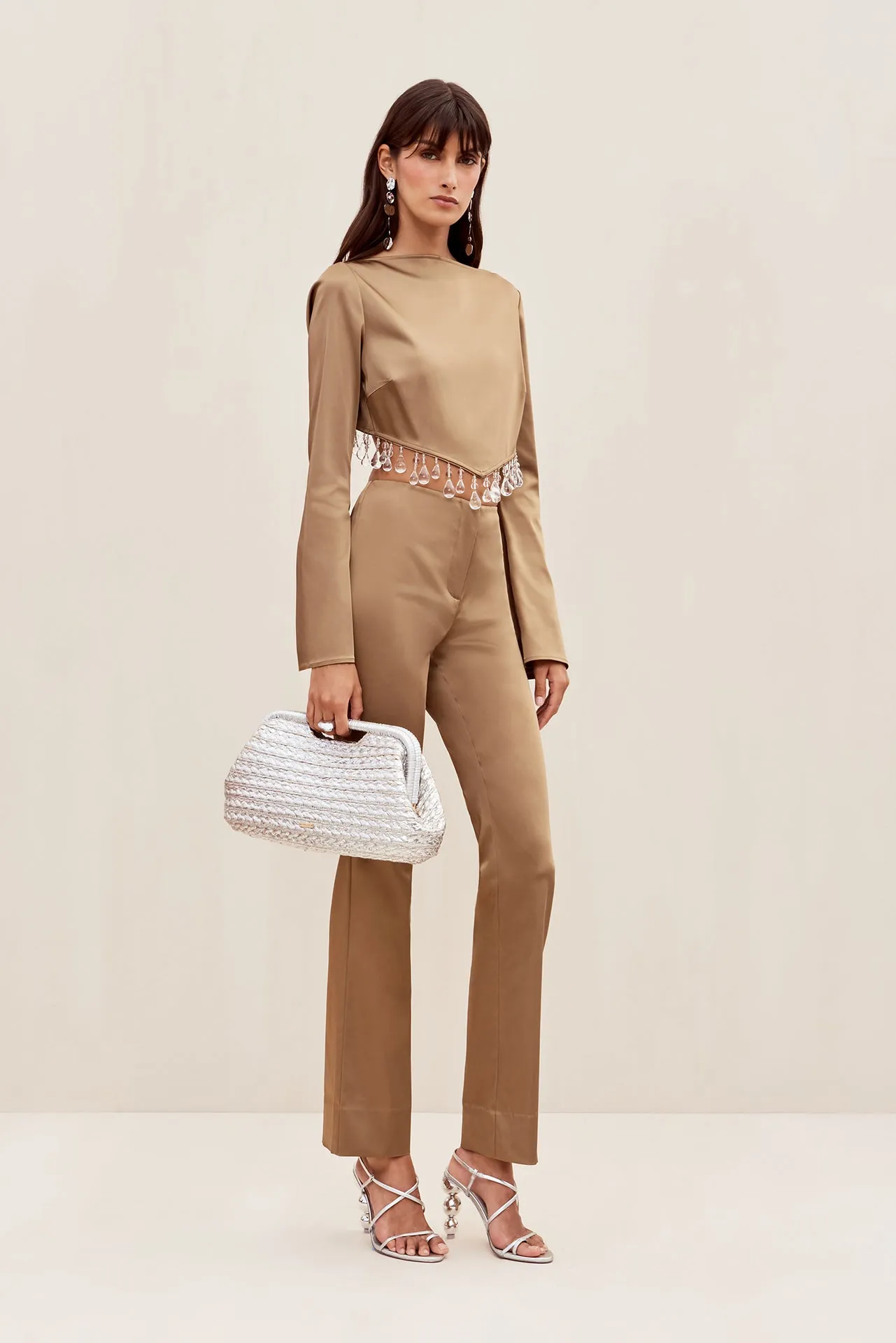 SOLAY TOP - AFFOGATO sold by cult gaia product image thumbnail 4