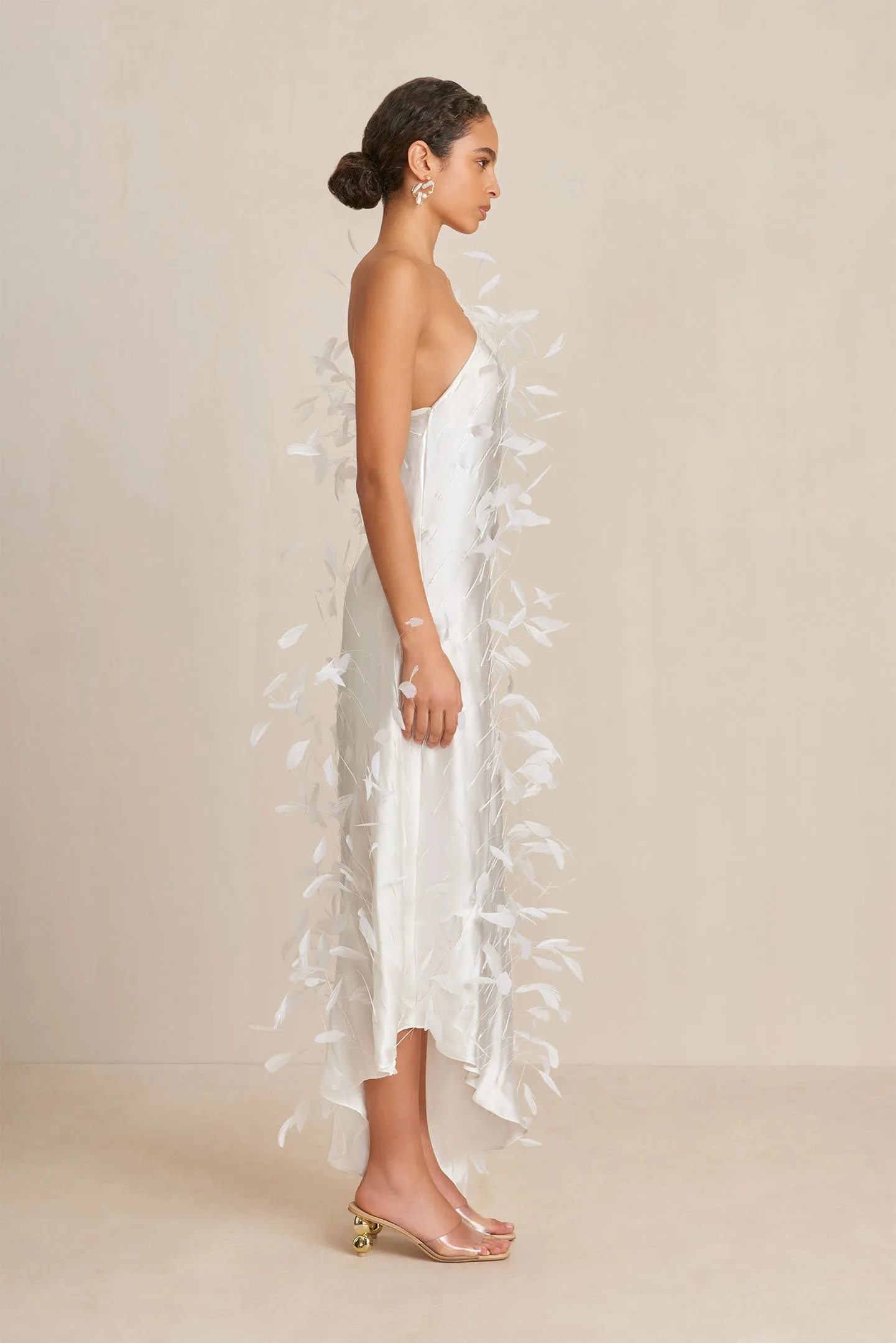 HALLE DRESS - OFF WHITE sold by Cult Gaia product image thumbnail 2