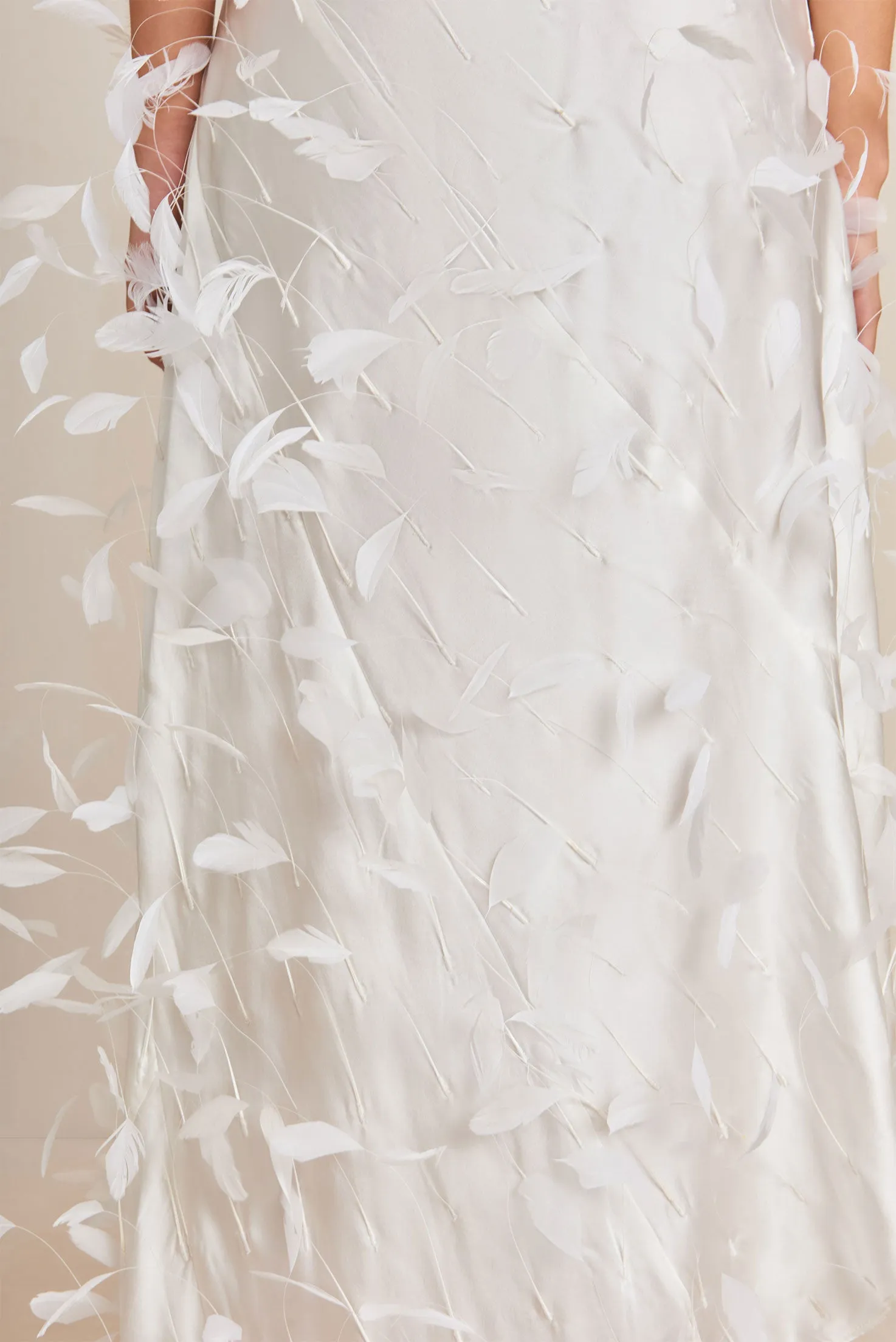 HALLE DRESS - OFF WHITE sold by Cult Gaia product image thumbnail 3