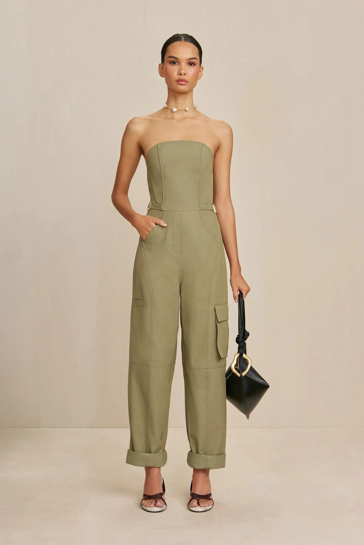 VIRGINIA JUMPSUIT - TEA sold by cult gaia